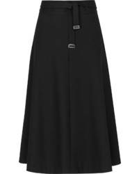 Reiss Emilia High Waisted Flared Midi Skirt