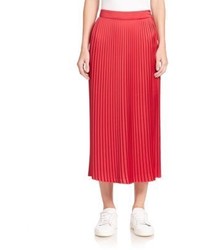 Elizabeth and James Lucy Pleated Midi Skirt