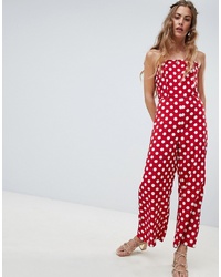 Love & Other Things Polka Dot Jumpsuit
