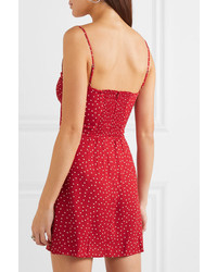 Reformation red polka hot sale dot dress