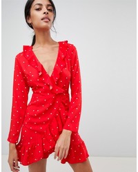 Love & Other Things Polka Dot Dress