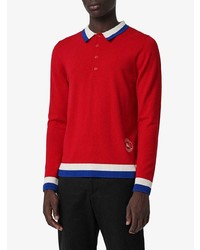 Burberry Knitted Polo Shirt