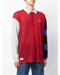 Charles Jeffrey Loverboy X Fred Perry Colour Block Polo Shirt