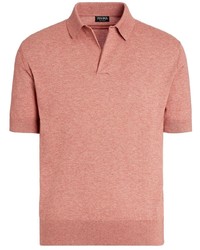 Zegna Baby Island Knitted Polo Shirt