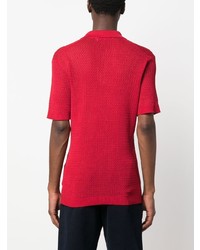Orlebar Brown Bruno Crochet Polo Shirt
