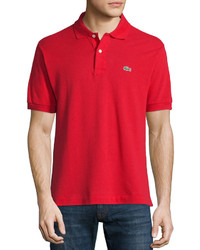 Lacoste Classic Pique Polo Red