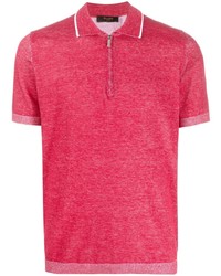 Moorer Coty Vcr Knitted Polo Shirt