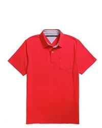 Tommy Hilfiger Custom Fit Solid Color Polo Shirt