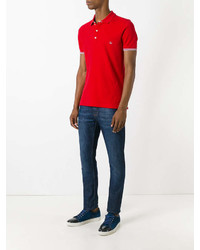 Fay Embroidered Logo Polo Shirt