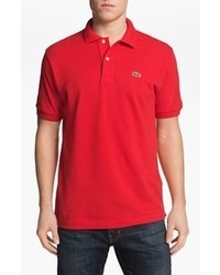 Lacoste Classic Pique Polo Red 3xlt