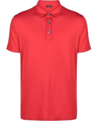 Kiton Lightweight Cotton Blend Polo Shirt