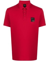 Armani Exchange Logo Patch Polo Shirt