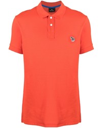 PS Paul Smith Logo Patch Short Sleeved Polo Shirt