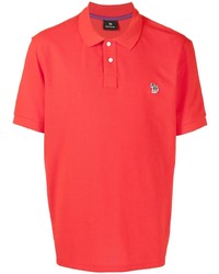 PS Paul Smith Logo Patch Short Sleeved Polo Shirt