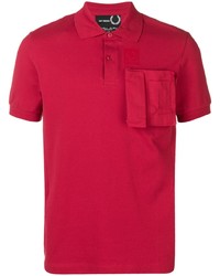 Raf Simons X Fred Perry Patch Pocket Polo T Shirt