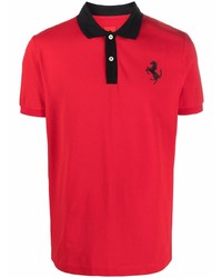 Ferrari Piqu Prancing Horse Polo Shirt