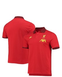 Nike Red Liverpool 20 Club Polo