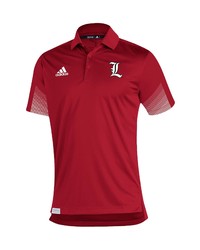 adidas Red Louisville Cardinals 2021 Sideline Primeblue Polo At Nordstrom