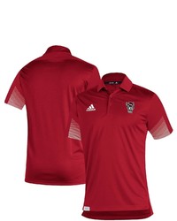 adidas Red Nc State Wolfpack 2021 Sideline Primeblue Polo At Nordstrom
