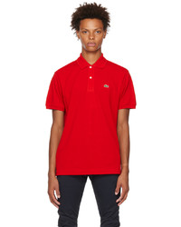 Lacoste Red Tennis Regular Fit Polo