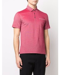 Ermenegildo Zegna Shirt Sleeve Cotton Polo Shirt