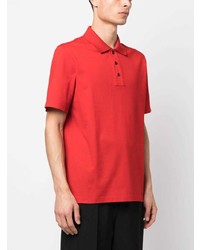 Ferragamo Short Sleeve Cotton Polo Shirt