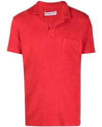 Orlebar Brown Short Sleeved Cotton Polo Shirt