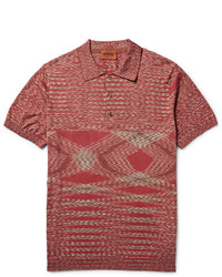 Missoni Slim Fit Knitted Cotton Polo Shirt