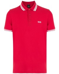 BOSS Stripe Trim Polo Shirt