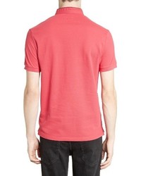 The Kooples Tipped Band Collar Polo