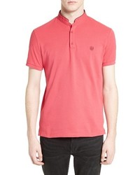 The Kooples Tipped Band Collar Polo