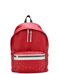 Red Print Backpack