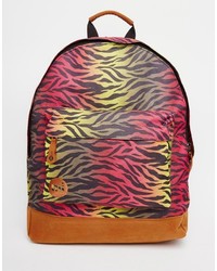 Red Print Backpack