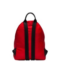 Versace Red Logo Backpack