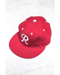 Ebbets Field Seattle Rainiers 1955 Baseball Cap Red White One Size