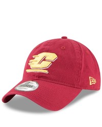 New Era Maroon Central Michigan Chippewas Core 9twenty Adjustable Hat
