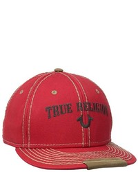 True Religion Name Logo Snap Back Baseball Cap