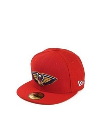 New Era Caps New Era 59fifty New Orleans Pelicans Baseball Cap Red