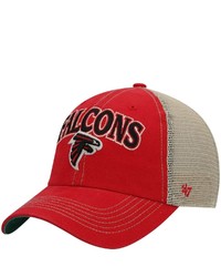 '47 Red Atlanta Falcons Tuscaloosa Clean Up Snapback Hat At Nordstrom