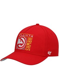'47 Red Atlanta Hawks Reflex Hitch Snapback Hat At Nordstrom