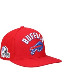PRO STANDARD Red Buffalo Bills Stacked Snapback Hat At Nordstrom
