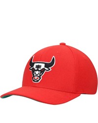 Mitchell & Ness Red Chicago Bulls Hardwood Classics Team Ground Redline Snapback Hat At Nordstrom