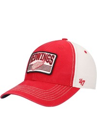 '47 Red Detroit Red Wings Shaw Mvp Adjustable Hat