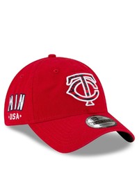 New Era Red Minnesota Twins 4th Of July 9twenty Adjustable Hat At Nordstrom