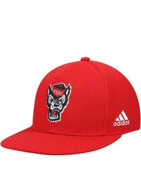 adidas Red Nc State Wolfpack Team On Field Baseball Fitted Hat At Nordstrom
