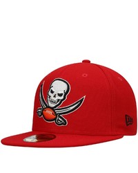 New Era Red Tampa Bay Buccaneers Eletal 59fifty Fitted Hat At Nordstrom