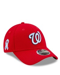 New Era Red Washington Nationals 2021 Fathers Day 9forty Adjustable Hat At Nordstrom