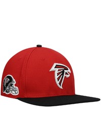 PRO STANDARD Redblack Atlanta Falcons 2tone Snapback Hat At Nordstrom