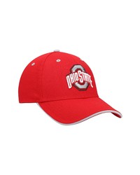 Colosseum Scarlet Ohio State Buckeyes The Sideline Flex Hat
