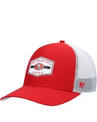 '47 Scarlet San Francisco 49ers Convoy 47 Trucker Snapback Hat At Nordstrom